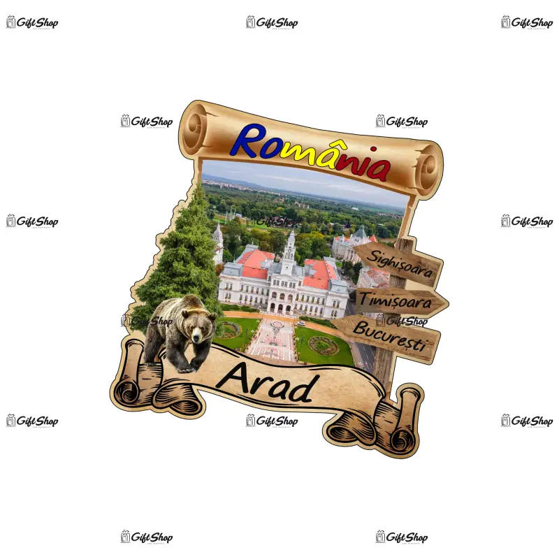 Arad romania, magnet papirus, model mgs 206